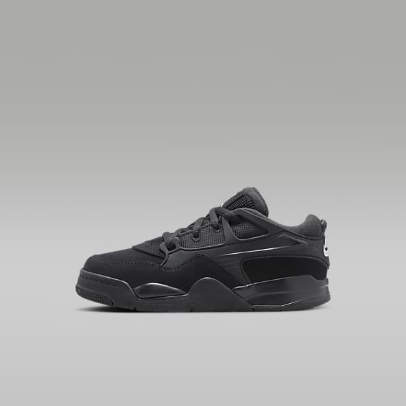 Boys Jordan Black Shoes. Nike